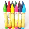yes customized high quality non-toxic bright color wax crayon