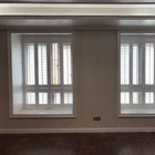 Horizontal wooden shades plantation shutters for Window Decoration