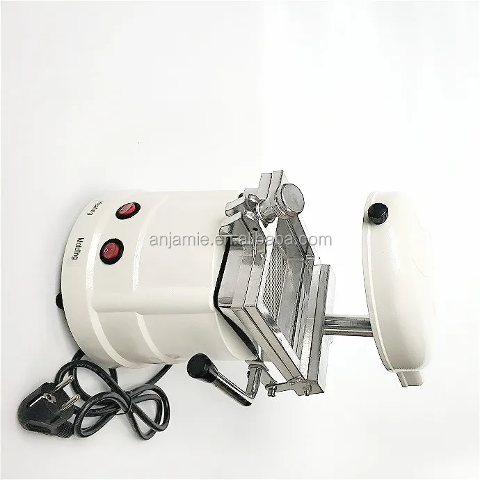 Dental lab equipamentos Odontológicos Vacuum forming machine/ortodôntico termoformagem folha