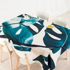 Hot Sale 60 Inch Round Or Rectangle Fabric Painting Table Cloths Overlays Decorative