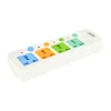 Colorful Extension Outlet 4 Gang 4 Way Switch And Socket
