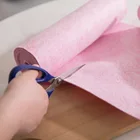 Kitchen cleaning microfiber cloth nonwoven felt fabric household cleaning coconut shell dishcloth