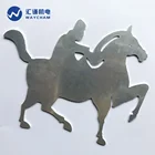 Custom OEM CNC laser cutting metal wall art