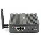 HYSTOU Mini PC H3 Fanless X86 CPU J3160 Quad Core 1.6GHz Linux System Dual LAN Desktop PC Computer