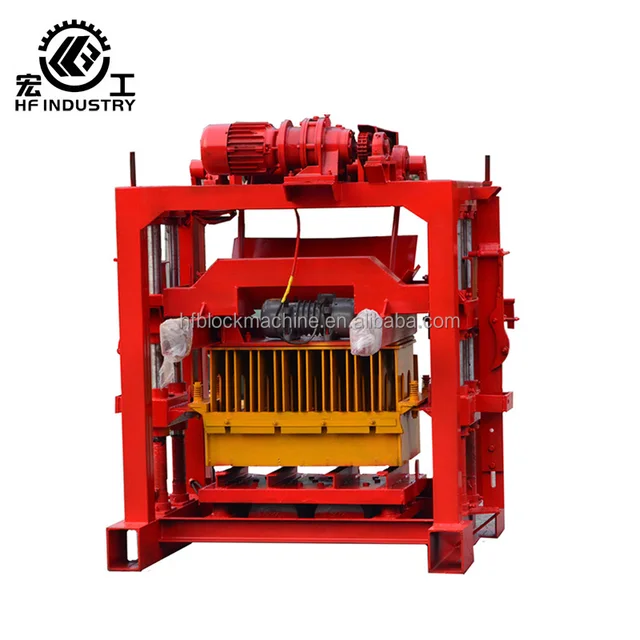 qt4-40 manual concrete cinder block making machine