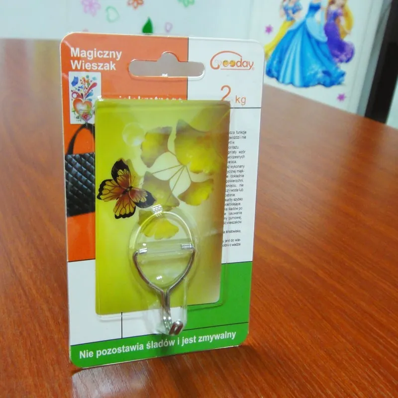 Plastic wall self-adhesive hook (60)