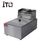 CI-81 Conveyor Turkey Fryer / Convection Falafel Fryer for Sale