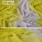 Ombre Printing Fabric Good Drapery 100% Polyester 100D Plain Woven Printing Ombre Chiffon Fabric