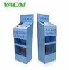 Retail drinks corrugated cardboard floor display stand dump bins for wine promotion