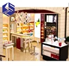 fashion store window display furniture wood cosmetic display cabinet for cosmetic store