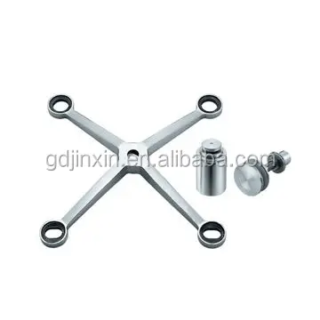 Glass System Fittings Stainless Steel Glass Curtain Wall Spider