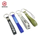 Manufacturer Quality Multiple Colors Make Your Own Silicone Keychain,Silicone Wristband Key Holder