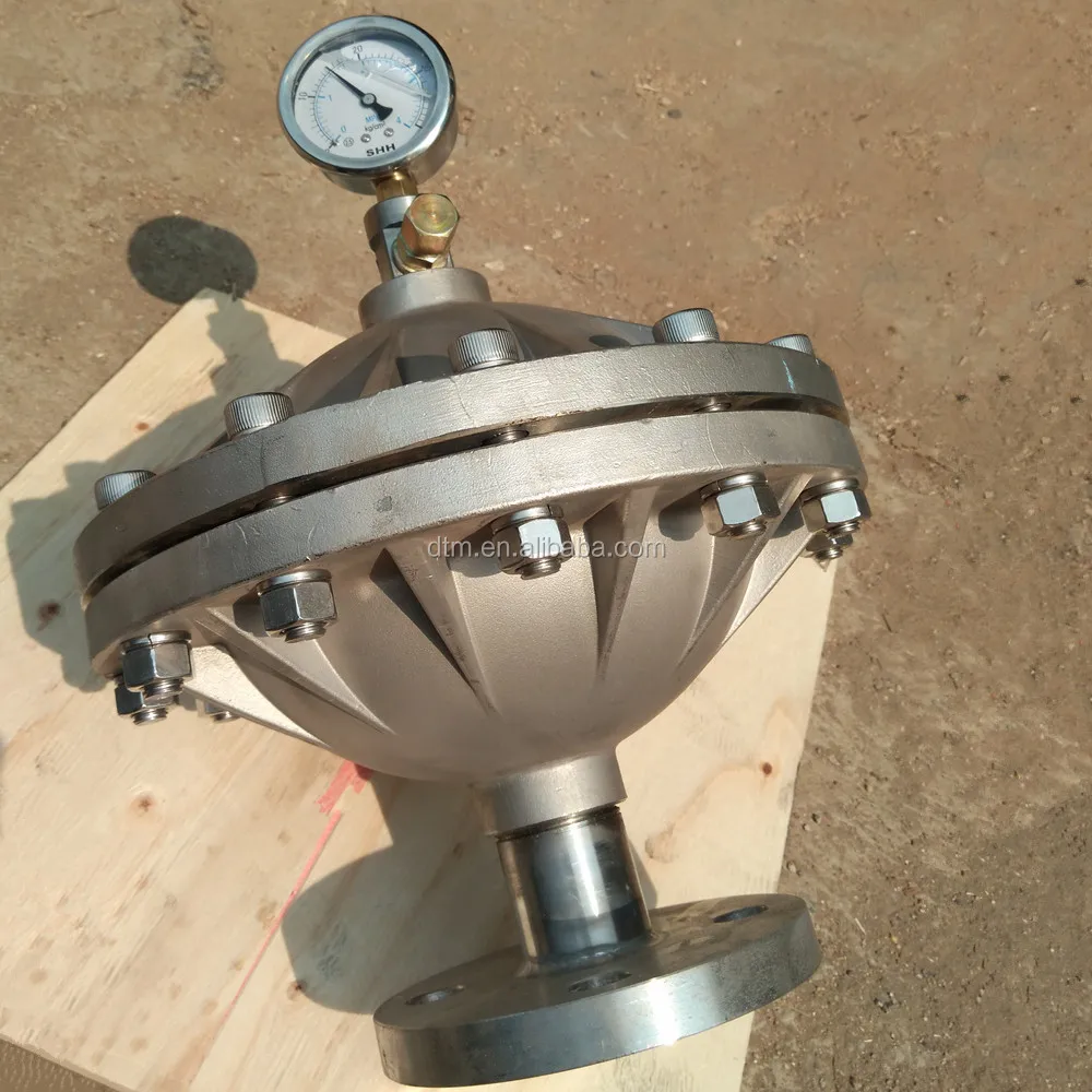 Stainless Steel Diaphragm Pulsation Damper Buy Diaphragm Pulsation