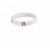 Customized silicone rubber bracelets wrist bands promotional products