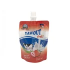 Stand up nozzle doy pack liquid packaging pouch bag with spout