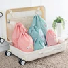 Non Woven Waterproof Laundry Sport Gift Cosmetic Bundle Pocket Backpack Canvas Nylon Polyester Cotton Drawstring Bag