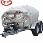 Cheaper price tractor tow 3000L PVC water tanker trailer