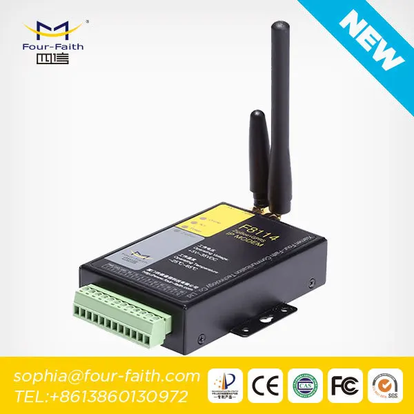 wireless gsm gprs zigbee rs232 IO modem with i/o&rs232 for humidity control - ANKUX.COM