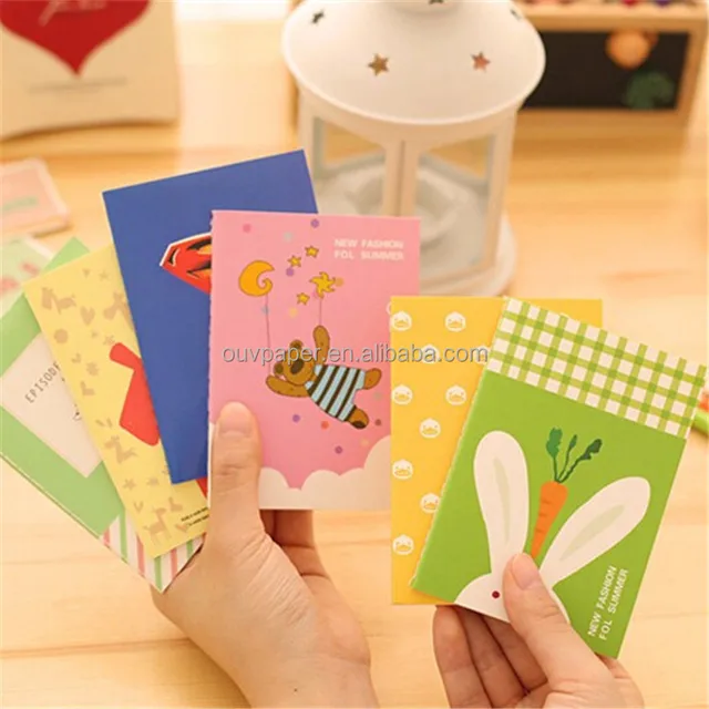 exercise book writing book school student mini pocket notebook