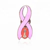 DST sorority Greek Delta Sigma Theta Breast Cancer Awareness Pink Ribbon Pin