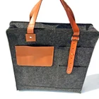 2017 alibaba china suppliers best selling new products eco friendly durable bag felt cheap handbag brands made in China