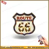 Vintage LED Light Metal Sign Route 66 Bar Pub Shop Wall Decor Battery Operated