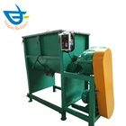 industrial horizontal ribbon mixer reliable powder mixing machine