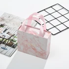 Hot Sales Pink Marble Pattern Custom Size/ Logo/ Printing Customized Paper Packaging Box Beacutiful Gift Box