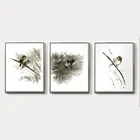 Chinese Painting Birds pattern Wall Art Frame Canvas Oil Painting Wall Decor
