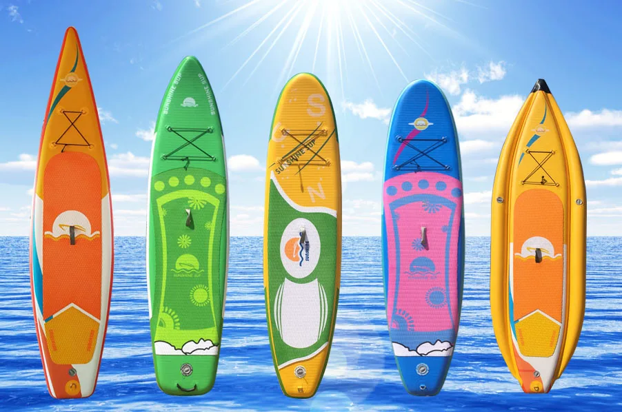 Customized Inflatable Paddle Boards Windsurfing Board ISUP boards
