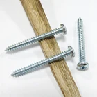 Competitive Price Blue Zinc Carbon Steel Phillips Cross Pan Head Machine Self-tapping Screw