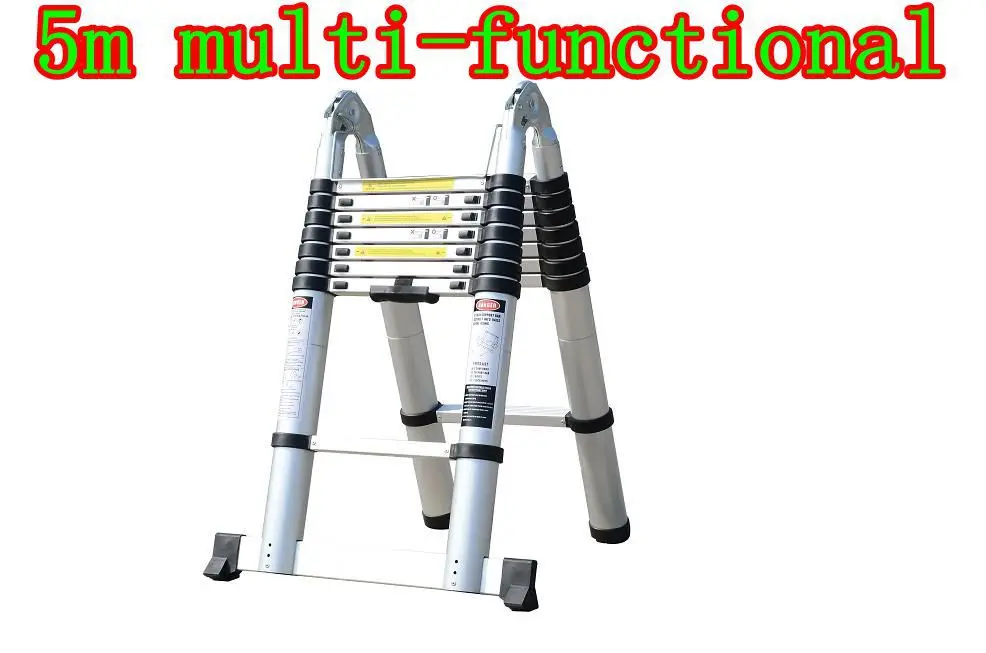 5meter Multiuse Aluminium Ladder Buy Aluminum Telescopic Ladder