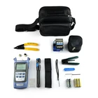 FTTH optical cleaning and testing joinwit fiber optic tools set