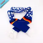 New Durable Print Logo Knitted Football Scarf