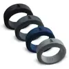 Silicone Rings Men. Rubber Wedding Band for Every Day Use - Weight Training, Sports, Military, Work, Hunting, Travel