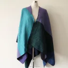 Top selling 100% pure cashmere wholesale fashion ladies winter shawl