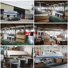Latest office wooden staff table design, clerk desks, work office workstation