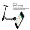 2019 iEZway China Factory New Product Wifi APP GPS Lock Two Wheel Adult Foldable Electric Scooter