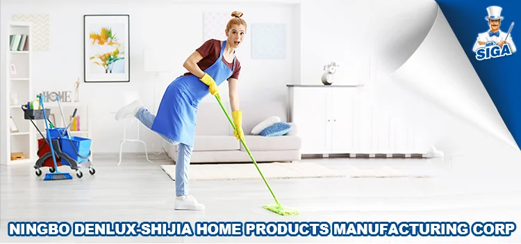 Mr Siga Wet And Dry Microfiber Floor Cleaning Flat Mop Buy Flat
