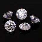 High quality 6mm AAAAA white cz Old European Cut Synthetic gemstone round cubic zirconia stone