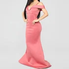 2019 Wholesale Off Shoulder Women Clothing Long Maxi Party Dress