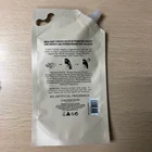 Hair Mask Matte Aluminum Foil White Sealed Liquid Spout Bags Stand Up Pouch With Spout