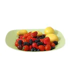 Plastic vegetable basket fruit basket food grade PP drain water tray food storage plate