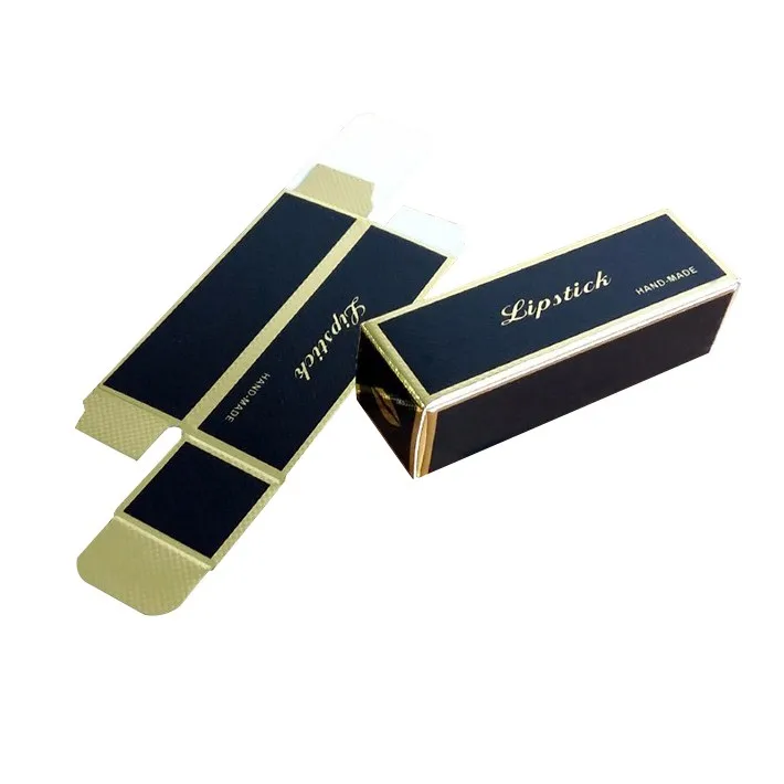 custom printed high quality lipgloss tube box lipstick tube