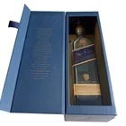 Hot Stamping Single Wine Rigid Wood Box For Bottle Packaging