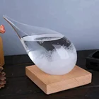 Ancient crafts drop-shaped glass weather forecast bottle hot sale suitable for collection gift decoration