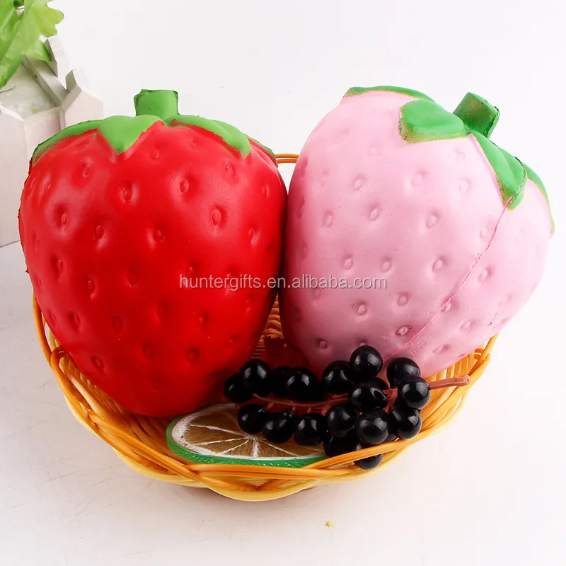 rising kawaii scent squishies strawberry 1 pcs       packaging &