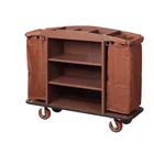 hotel room equipment housekeeping carts linen cleaning trolley maid cart service trolley