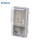 Packaging Customization Plastic Meter Box Waterproof Electric Meter Box Waterproof Single Phase Plastic Transparent Electric Energy Meter Box