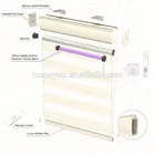 2017 Hot Sale Shirley Zebra Shangrila Blind System Motorized accessory control